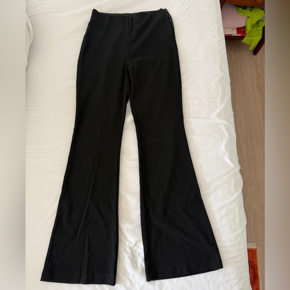 Chic Black Flared Pants